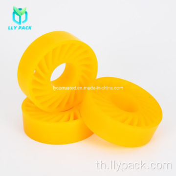 Polyurethane PU No Crush Wheel สำหรับเครื่องลูกฟูก